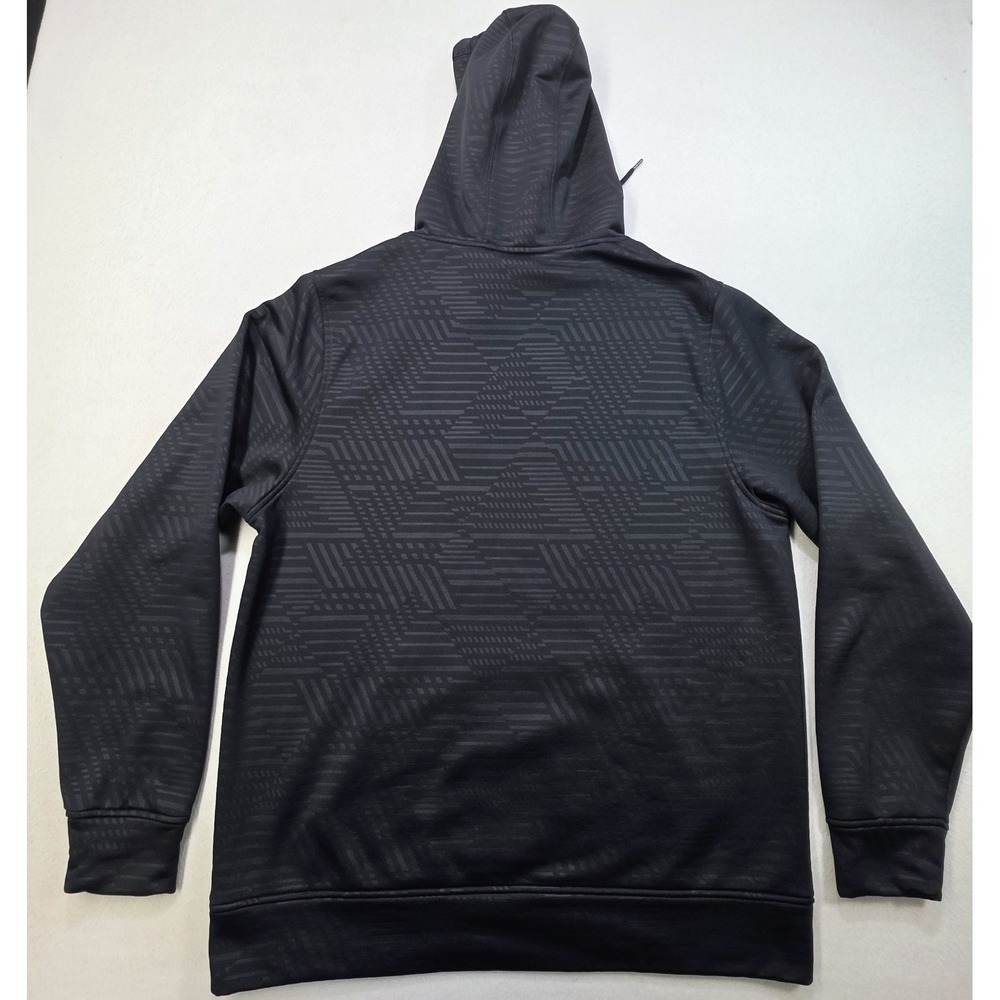 Under Armour Hoodie Mens L LIMITED USE Pullover Sweatshirt Gray Neon - Picture 7 of 9